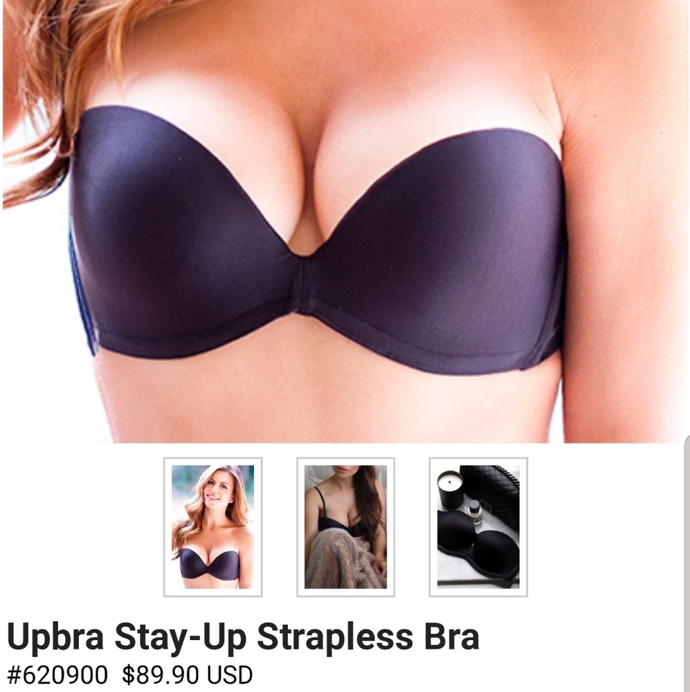 Upbra strapless 38B